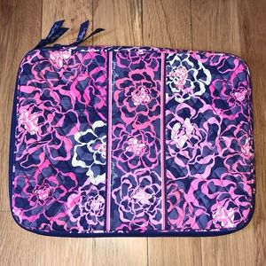 Pink Vera Bradley laptop sleeve